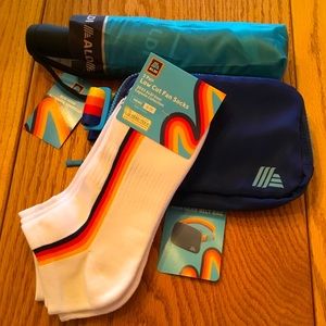 ALDI Belt Bag, Umbrella & Socks